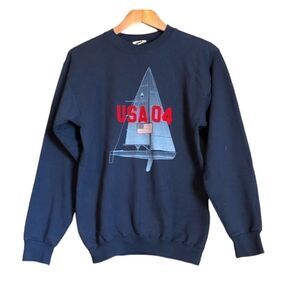 Open road trading co vintage crew neck sweater